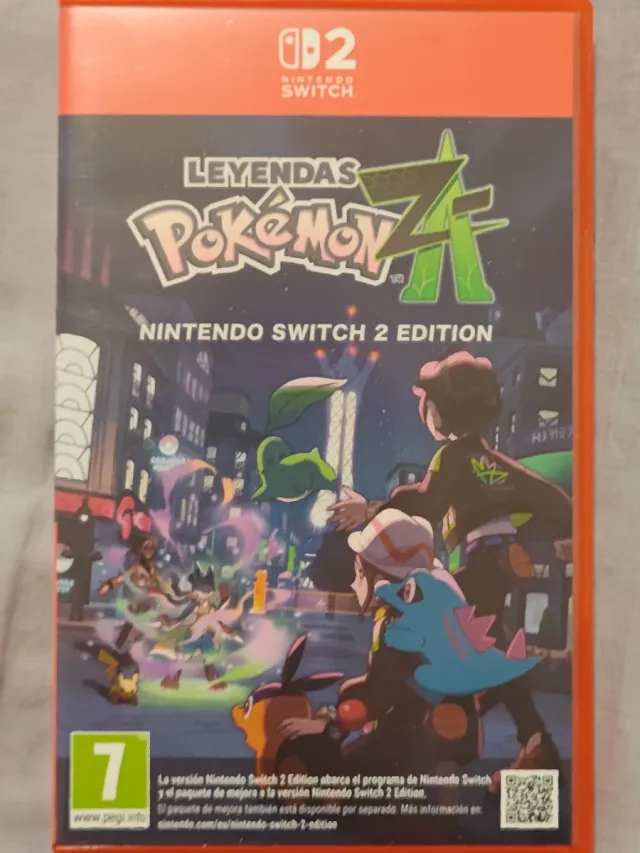 Juego Nintendo Switch 2 Leyendas Pokémon Z-A