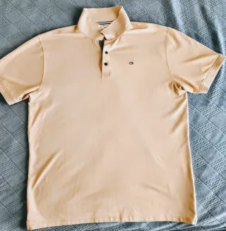 Polo Calvin Klein Talla XL Beige