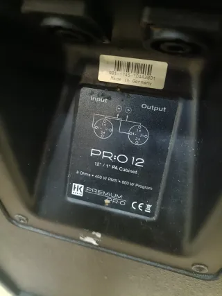 Altavoz HK Audio PR:O 12 Pasivo