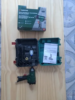 Atornilladora Neumática Parkside Percusión