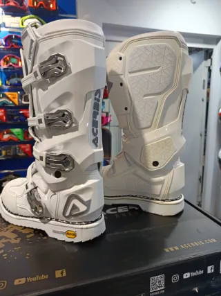 Botas Acerbis X Rock Blancas