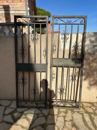 Puertas de hierro forjado 70cm