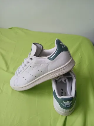 Zapatillas Adidas Stan Smith Verdes y Blancas