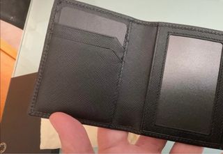 Cartera Tarjetero Montblanc Negra