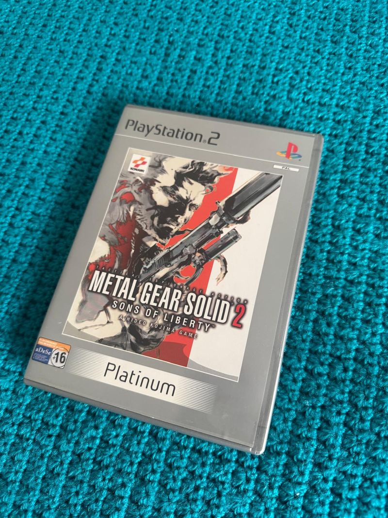 Metal Gear Solid 2 Platinum PS2