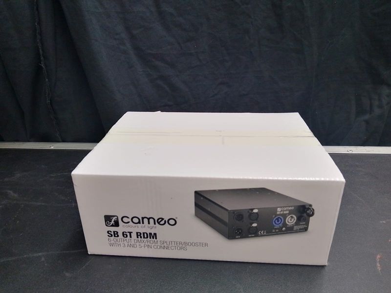 Cameo SB 6T RDM Splitter/Booster