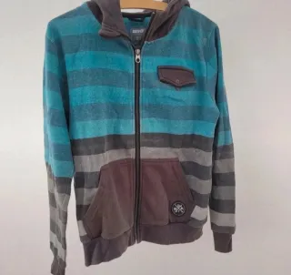 Chaqueta Deeply rayas azul/gris