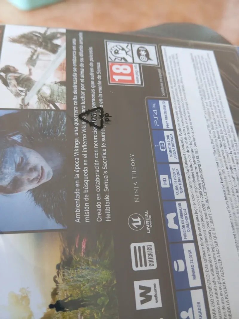 HELLBLADE SHENUA'S SACRIFICE PS4 PAL ESP afbeelding 8
