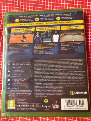 Matchpoint Tennis Championships Legends Edition Xb