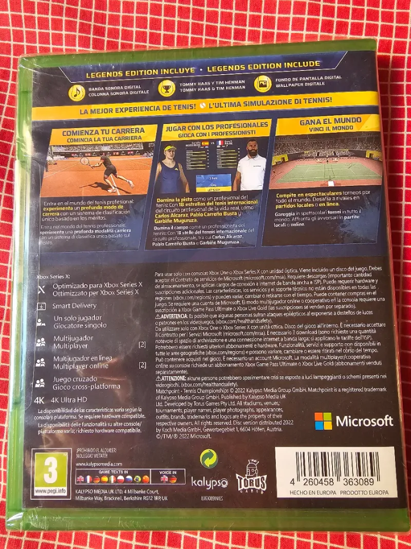 Matchpoint Tennis Championships Legends Edition Xb afbeelding 2