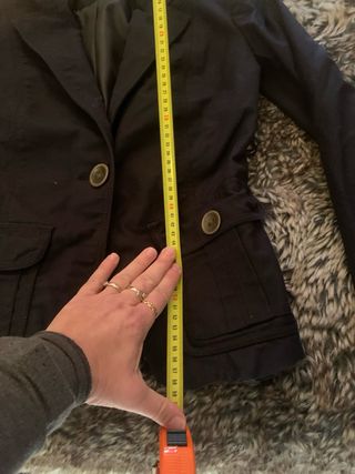 Chaqueta Zara Basic Negra