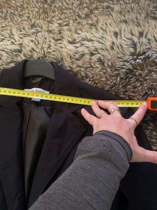 Chaqueta Zara Basic Negra