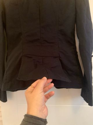 Chaqueta Zara Basic Negra