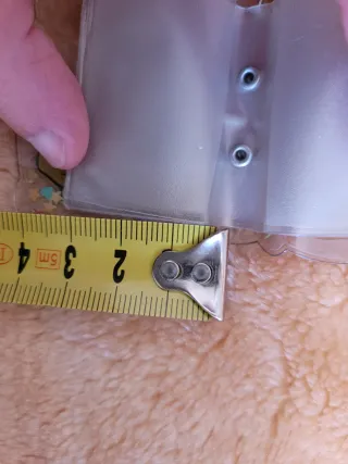 Mini álbum charm vintage Oso Corazones Pastel