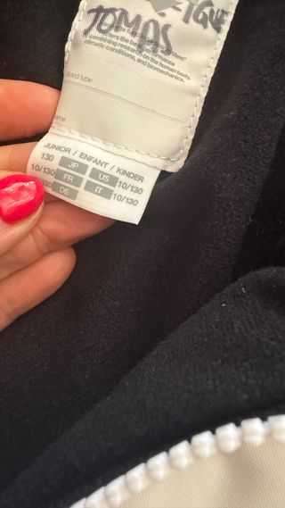 Chaqueta de esquí Descente blanca