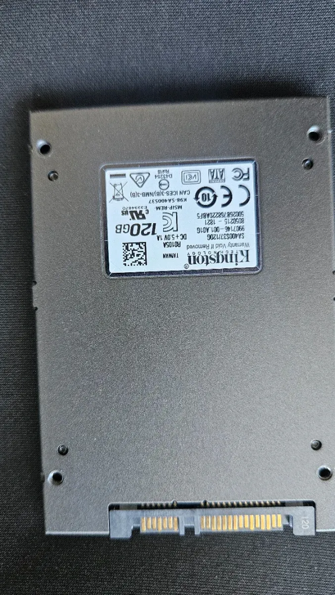 SSD Kingston 120 GB afbeelding 2