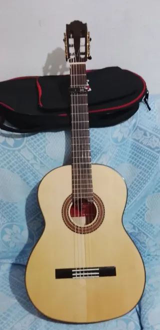 Guitarra Flamenca con funda