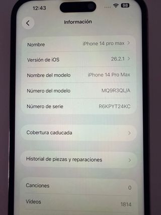 iPhone 14 Pro Max 128GB Oro