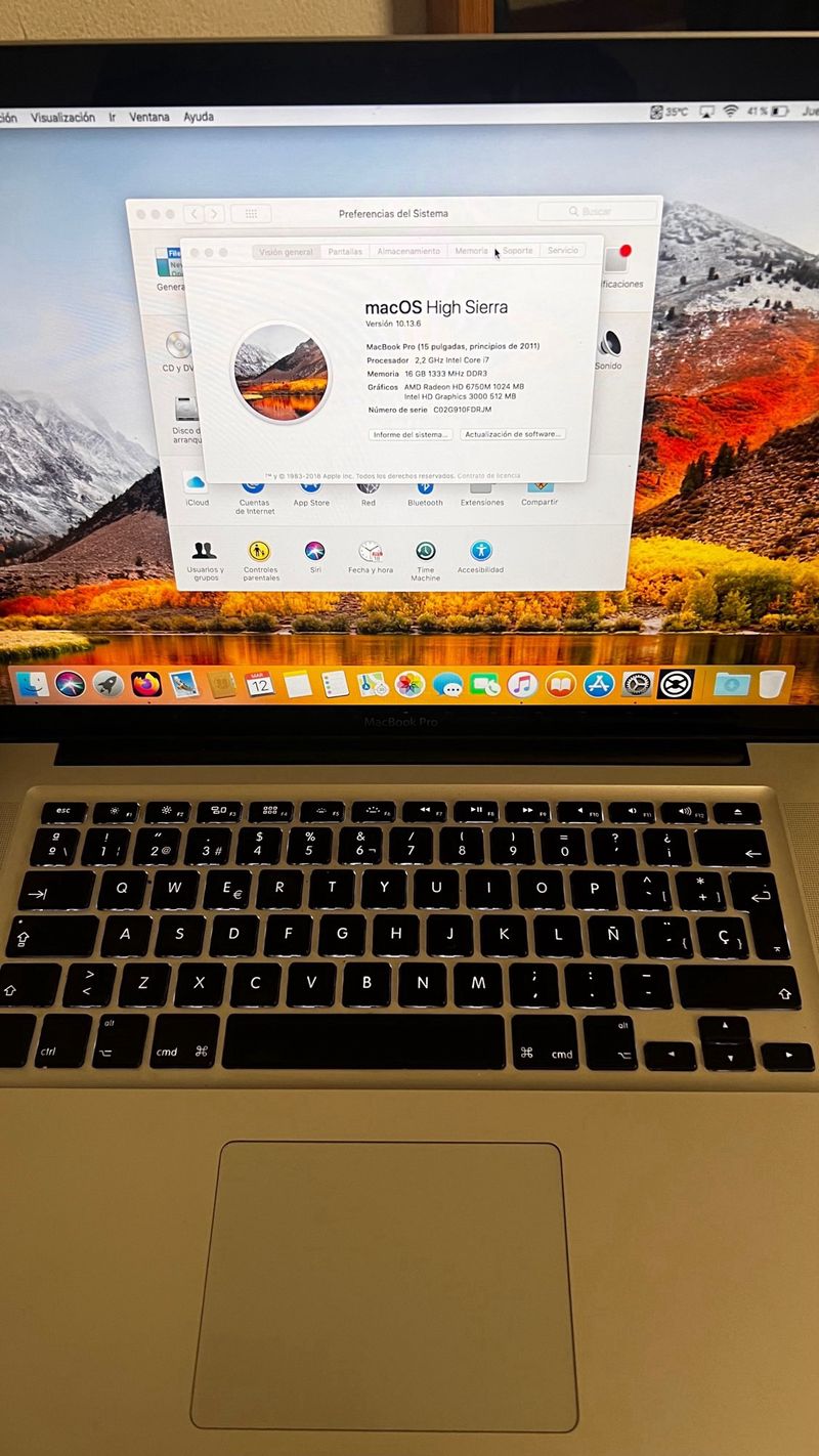 MacBook Pro 15 Plata afbeelding 2