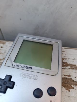 Nintendo Game Boy Pocket Plata