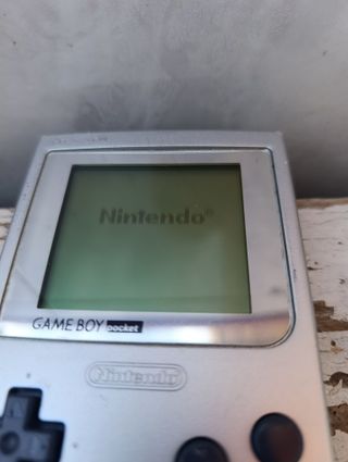 Nintendo Game Boy Pocket Plata