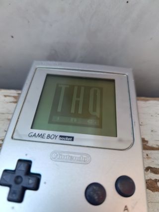Nintendo Game Boy Pocket Plata