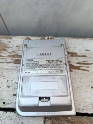 Nintendo Game Boy Pocket Plata