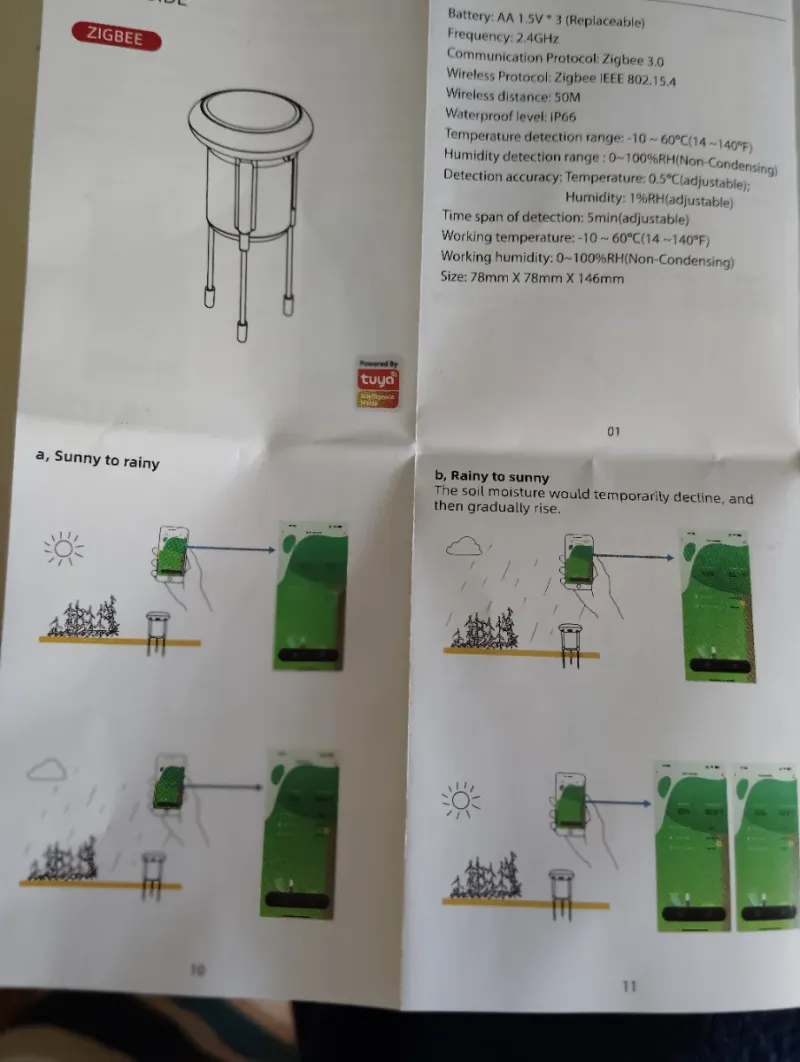 2 Sensores Inteligentes Wifi Humedad y Temperatura afbeelding 7