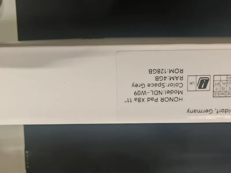 Honor Pad X8 Tablet Verde/Plata afbeelding 4