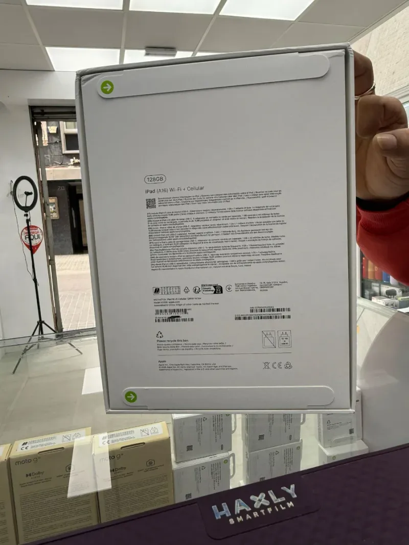 Apple iPad A16 WIFI + celular datos móviles 128GB afbeelding 2