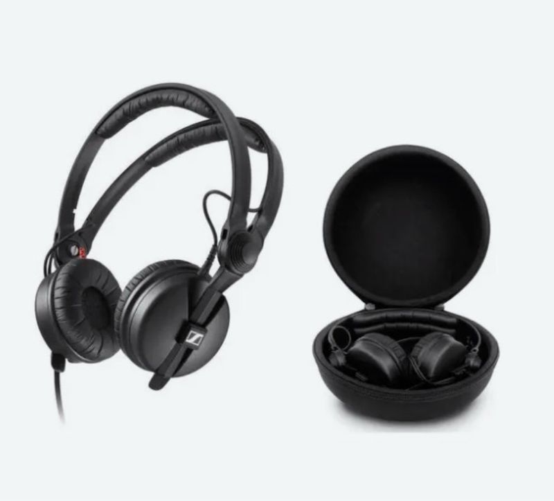 Cascos Sennheiser HD 25 + Funda Negra