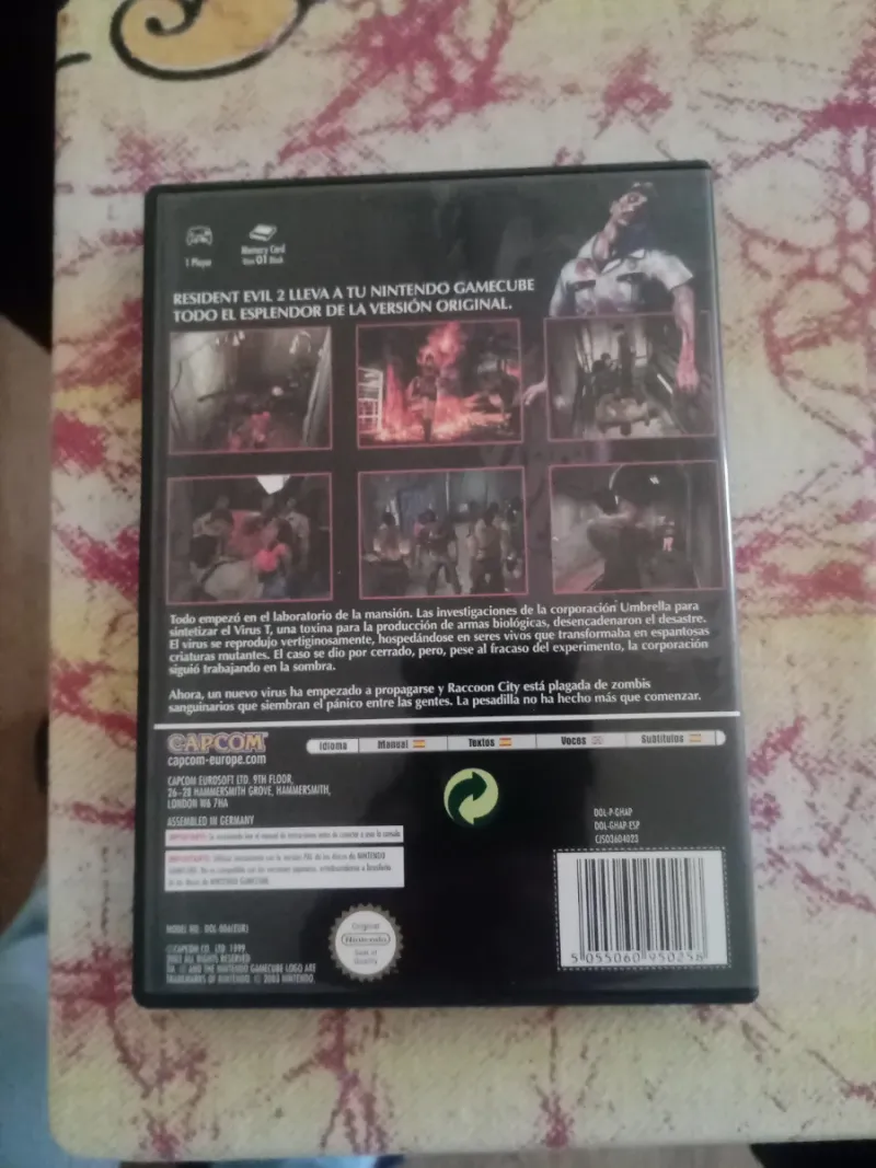 Resident Evil 2 GameCube PAL España afbeelding 2