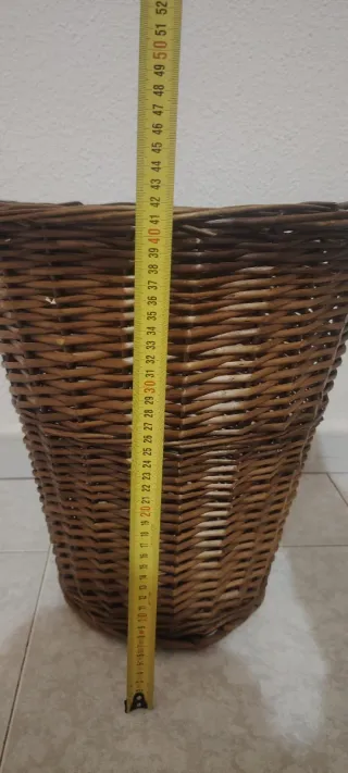 Cesta Mimbre Decorativa Multiusos