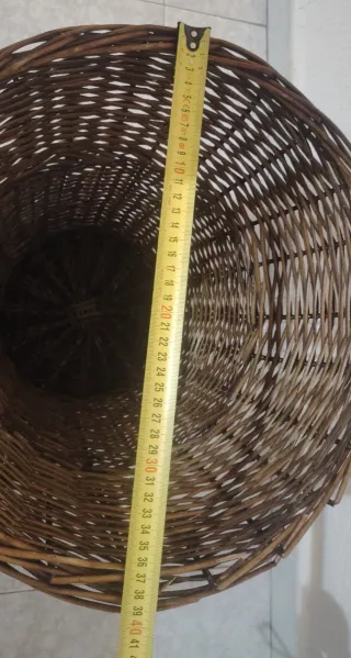 Cesta Mimbre Decorativa Multiusos