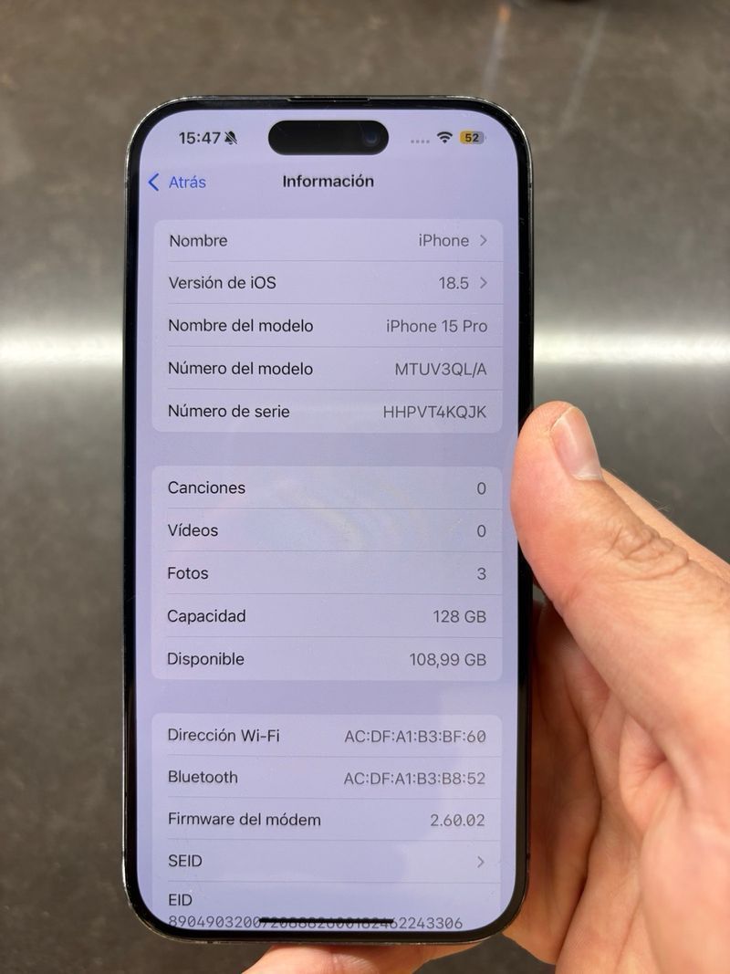 Iphone 15 PRO NEGOCIABLE afbeelding 3