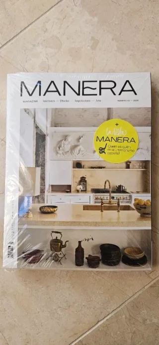 REVISTA MANERA MAGAZINE N° 15 + LIBRO Interiorismo