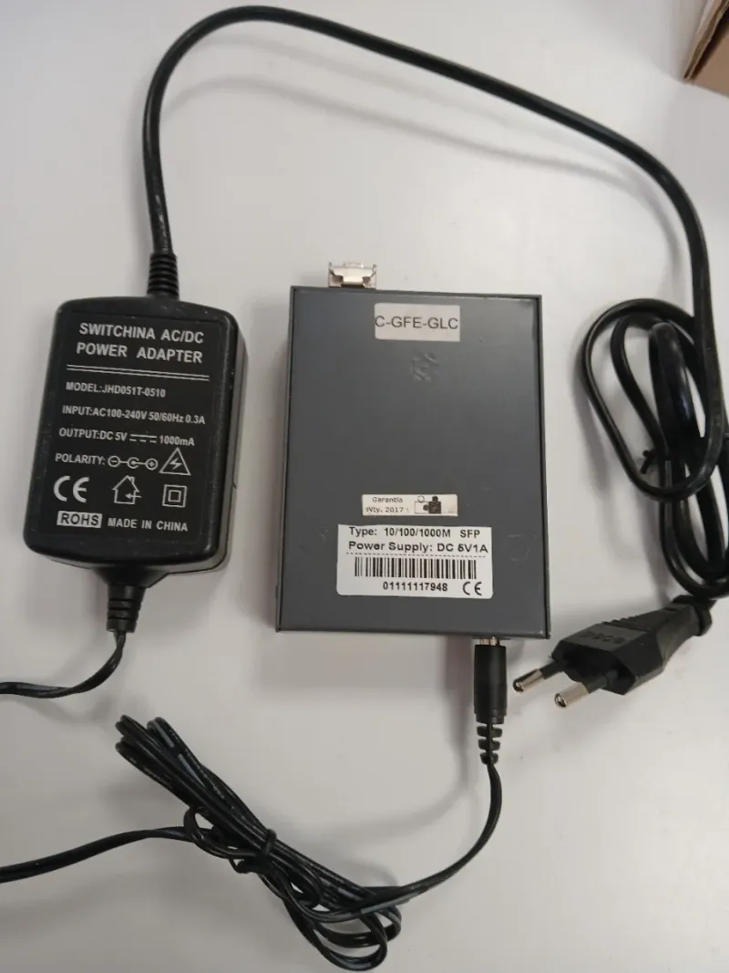 Convertidor de Medios 10/100/1000Base-T a 1000Base afbeelding 2