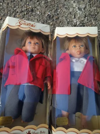 Muñecos Gestitos Magic Baby, pupazzi spagnoli in scatola, mai aperti