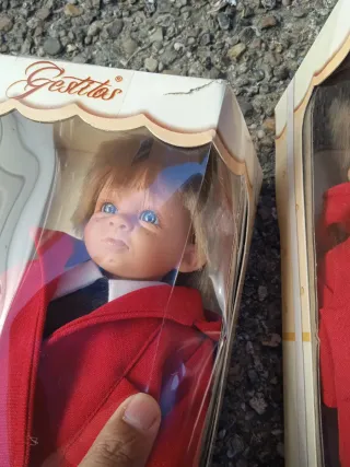 Muñecos Gestitos Magic Baby, pupazzi spagnoli in scatola, mai aperti