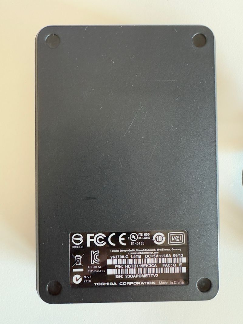 Disco Duro Toshiba 1.5TB USB 3.0 afbeelding 2
