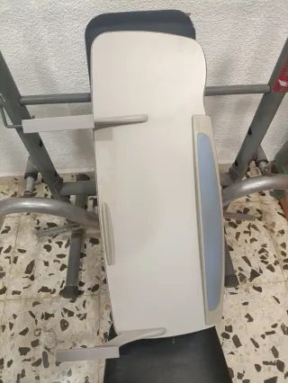 Escritorio esquinero madera y metal