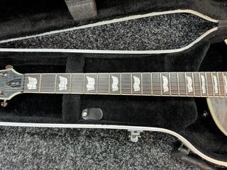 GUITARRA ELÉCTRICA LTD EC-401 QM ST BLACK + FUNDA
