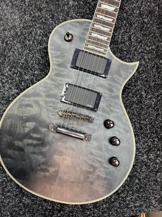 GUITARRA ELÉCTRICA LTD EC-401 QM ST BLACK