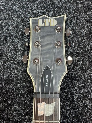 GUITARRA ELÉCTRICA LTD EC-401 QM ST BLACK