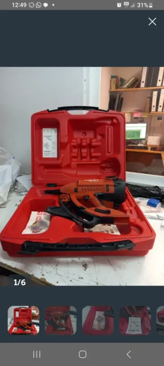 Maletín Hilti GX 100-E