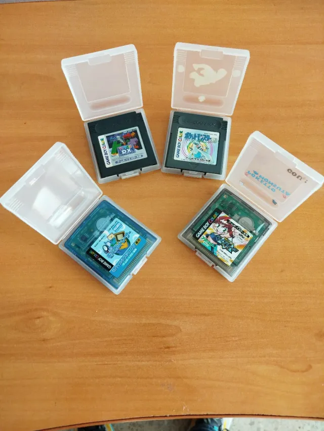 4 Juegos Game Boy Color Japoneses pokemon y +