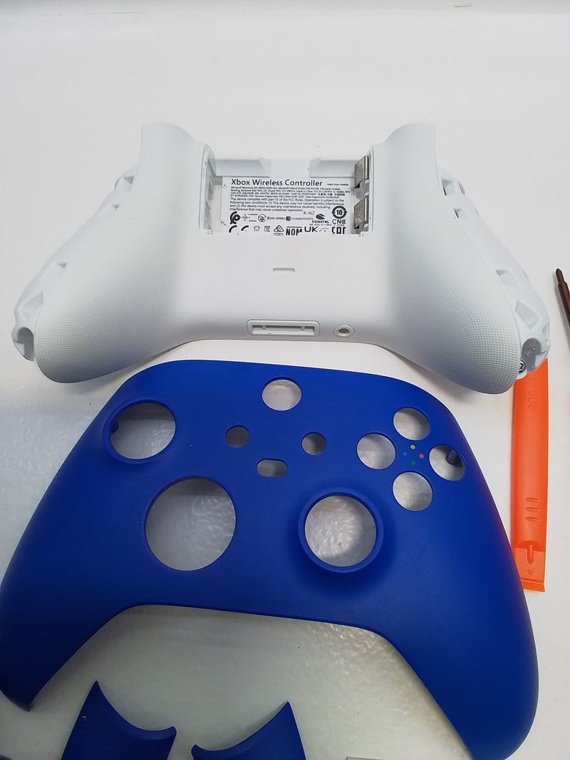 Carcasa Mando Xbox Azul Original afbeelding 2