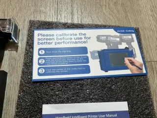 Impresora de inyección portátil