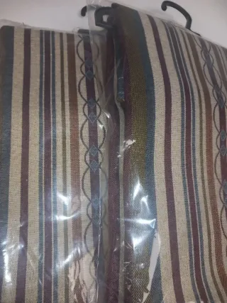 Pack jacquard 2 Cortinas trebillas.Env.gratis