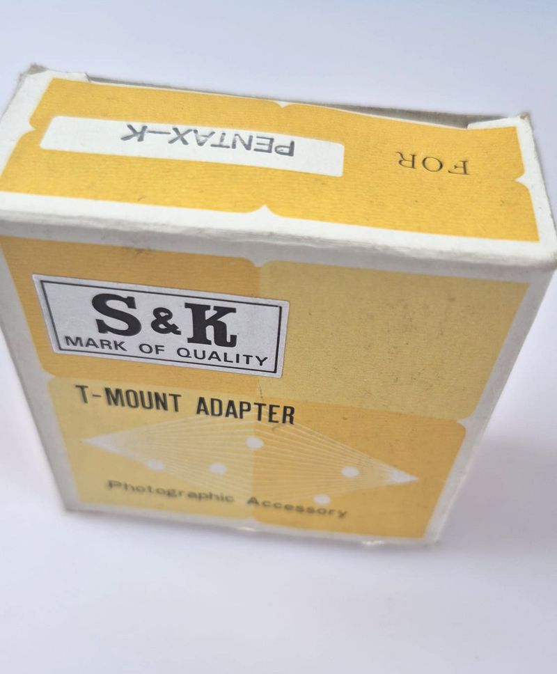 Adaptador T-Mount para Pentax-K S&K